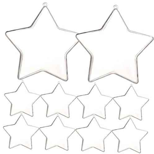 Yardenfun 10stücke Weihnachtssterne Mit Transparenten Candy Boxes Dekorative Hängeschmuck Für Weihnachtsbaum Kreative Fotorequisiten Wiederverwendbar Und Leicht