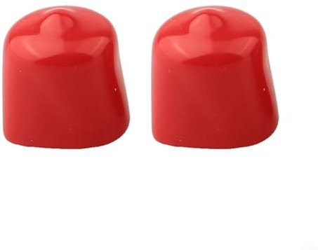 Protector de válvula de liberación de presión para horquilla delantera Fox Bike, diseño de silicona fácil de fijar (rojo)