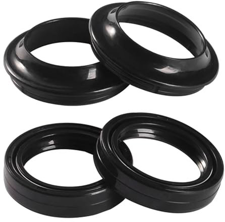 Ammortizzatore anteriore Forcella Paraolio e Parapolvere for YP250 R YP250R XM,ax XMAX 250 SPORT YP400R X MAX 400 2010-2018(2pcs oil 2pcs dust)