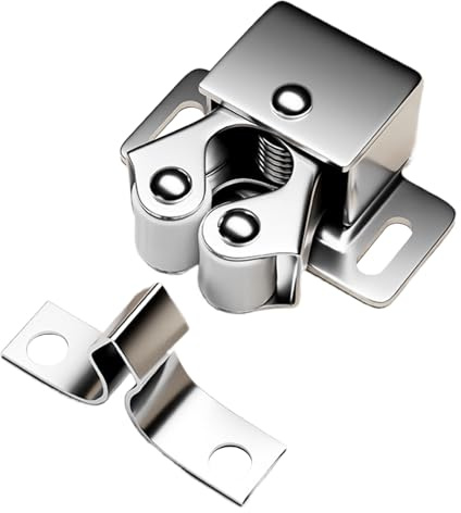 Magnetic Cabinet Door Catcher, Cabinet Lock, Powerful Cabinet Magnets, Heavy Duty Cabinet Closures, Invisible Closure Hardware For Wardrobe, Closet, Closet