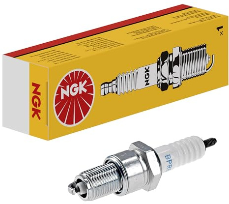 NGK Zündkerze BPR8ES, 3923 | Yellow Box | 1 Stück | BPR8ES, 3923, Zündkerze