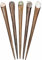 Haarnadel aus Holz mit Muschel, Haarschmuck, Anzahl:1 Stück