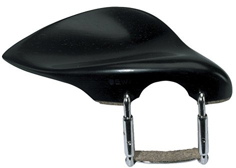 GEWA chinrest violin 4/4 model Kantuscher, ebony