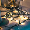 hellum LED Lichterkette innen, 20er Lichterkette mit Timer, A, Leuchte, warmweiß LED Lichterkette beleuchtet 190 cm Batteriebetriebene Lichterkette für Hochzeit Weihnachten Partys 570779