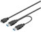 Goobay 95746 USB 3.0 Dual Power SuperSpeed Kabel