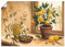 ARTLAND Wanddeko Poster & Kunstdrucke Wandposter 100x70 cm Stillleben Toskana Mediterran Oliven Zitrone Essen Lebensmittel Malerei T4HV