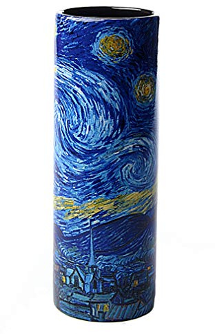 Parastone Museum Collection 18cm Ceramic Vase - Van Gogh - Starry Night