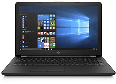 HP 2CJ71EA#ABF - Ultrabook de 15,6, color negro de ébano (Intel Celeron, 4 GB de RAM, 500 GB, HD 400, Windows 10)