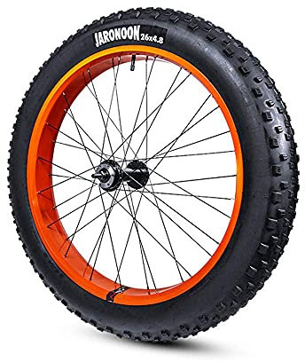 JARONOON Gummi Reifen 26 x 4.8 Fett-Fahrrad-äußerer Reifen für Schnee-Fahrrad (4.8 Äußerer Reifen)