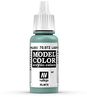 Vallejo Model Color 70972 Light Green Blue (17ml)