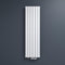 Mai & Mai Radiateur à Eau Chaude Mural Chauffage Central 160x46cm Radiateur Blanc Vertical en Acier FV
