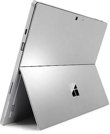 DolDer Skin Sticker Aufkleber Designfolie kompatibel mit Microsoft Surface Pro 7(grau)