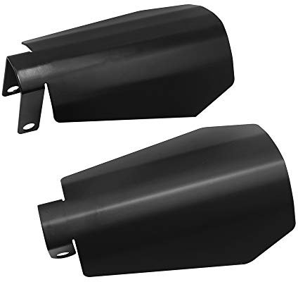 1 Paar große Motorrad-Handschützer, Sarg-Schnitt, passend für Harley Davidson Touring Sportster Dyna 2007–2020