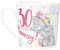 Me To You AGM01050 Tasse mit Tatty Teddy zum 30. Geburtstag, Keramik