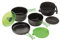Optimus Terra Camp 4 Kochtopfset Outdoor, Anthrazit