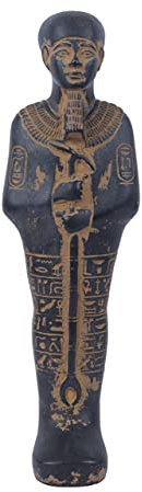 2200 v. Chr. Ägyptischer Stein Lord Ptah-Hotep Statue (schwarz)