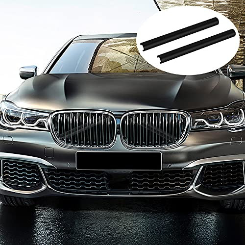 Merisny Frontgrilleinsatz Zierleisten für BMW Zubehör, 7 Farbe M Sportstil Grillstreifen Passend Kompatibel für BMW F20 F21 F22 F23 F30 F31 F32 F33 F34 F36 F44 F45 F46 G11 G12 G30 G31 G32 G38 GT