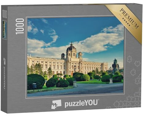 puzzleYOU: Puzzle 1000 Teile „Maria-Theresien-Platz in Wien“ – aus der Puzzle-Kollektion Wien
