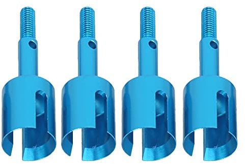 Wheel Axle Cup, CNC Flexible High Strength Durable Wear resistance RC Aluminum Alloy Wheel Axle Cup Lightweight for TT01 RC Car