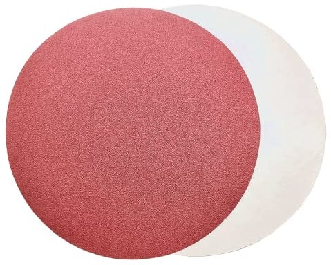 6 Stück Selbstklebendes Schleifpapier / 300 mm (12 inch) hochwertiges Aluminiumoxid-Schleifmittel. Geeignet für die Oberflächenbehandlung von Holz, Stein und Metall - FEIHU (120 Körnung)