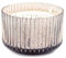 Paddywax Holiday Candles Cypress & Fir Mercury Glass 3-Wick Luxury Artisan Scented Candle, 425g, Silver