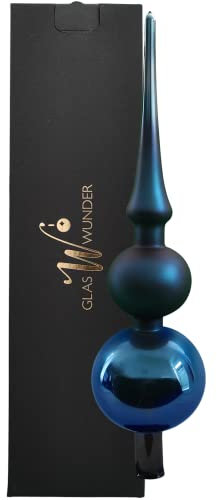 “The Crown” – Spitze | Christbaumschmuck Azur blau
