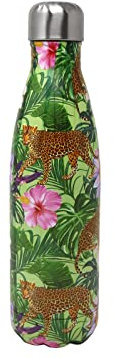 Borraccia in acciaio, disegno leopardo 500 ml