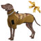 Wasserdichter Hundemantel Winterwarme Jacke, Winddichte Tierkleidung Hundejacke 2 Bein Hundesportweste Skianzug für mittelgroße Hunde mit Geschirrschnalle & Sicherheitsreflexstreifen, Tarnung 4XL