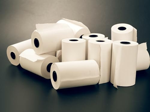 10 Bobines Carte Bancaire Papier Thermique CB TPE 57 x 40 x 12mm Longueur 16M sans BPA
