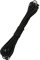 Cordon Elastique 2mm 12m Noir, Tendeur Elastique Sandow Elastique Sangle Elastique pour Bagages, Camping, Kayak, Lacets De Chaussures, Travaux Manuels, Projets De Bricolage (Noir, 2MM X 12M)