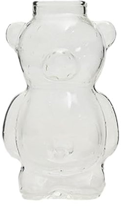 Botella con forma de oso | Botella de oso | Taza para beber con botella de oso de jugo, taza para vasos de jugo de té y café, taza para beber de oso de 300 ml, taza de oso ergonómica para expreso, té