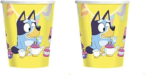 amscan Bluey Cup 9oz (Paquete de 2)