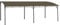 Gecheer Gazebo Pergola da Giardino Esterno con Tettoia in Tessuto,Struttura in Acciaio,Tenda Parasole,Pergolato da Giardino,Gazebo da Giardino,Gazebo Riparo per Barbecue BBQ,6x3x2,55 m Talpa