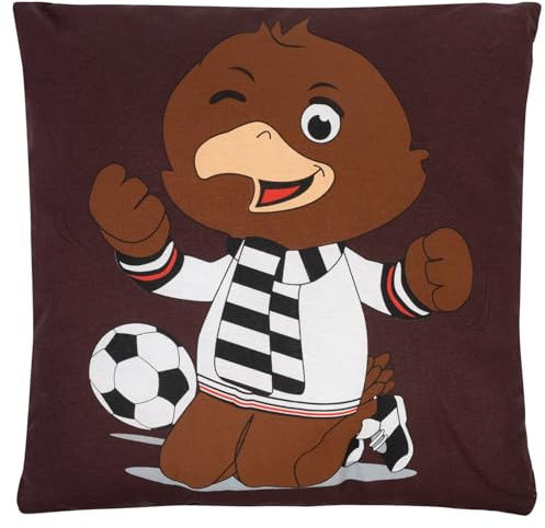 Eintracht Frankfurt Kissen Dekokissen Zierkissen Wendekissen Kinder ** Attila ** in 40 x 40 cm