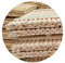 TIMBERMIK ½ ⌀6cm 8-Pack Baguettes Demi-Rondes Longueur: 240 cm Bâton en Bois de Pin Barre de Clôture De Jardin Exterieur Non Imprégné Résistant Aux Intempéries Palissade Halfrounds