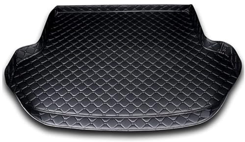 GLYGLY Coche Alfombrillas Maletero para Renault Kangoo II 2007-2021, Bandeja Protectora Funda Maletero Alfombra Antideslizante Accesorios,B/Black