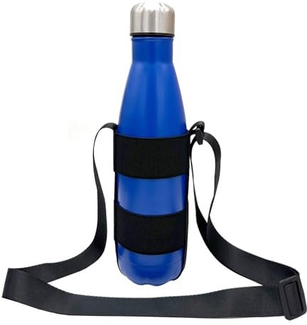 AMMKRO Water Bottle Holder Strap Sling for 16 to 40Oz Owala FreeSip, Hydro Flask, Yeti, Stanley Flip, Universal Water Bottles for Walking Hiking Travel (Bottle Excluded) (Double Band)