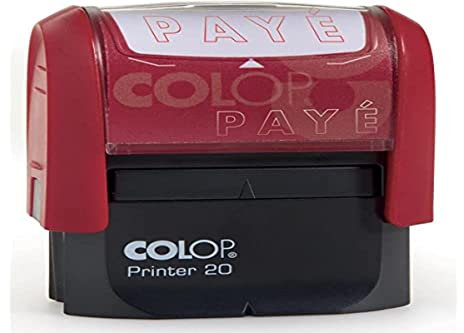 COLOP 100662 Textstempel Printer 20 PAY mit Textplatte