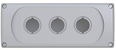 ABB MEP3-0 Kunststoffgehäuse für Steuerstromkreise, grau, Schutzart IP66 (ABB1SFA611813R1000)