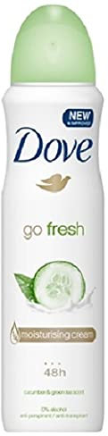 3x DOVE Deospray Women Go Fresh Cucumber & Green Tea - 150ml