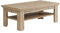 Forte Nepal Couchtisch 120, moderner Sofatisch mit 1 Schublade, Holzwerkstoff, Bramberg Fichte Holzdekor, 120 cm breit x 45 cm hoch x 60 cm tief
