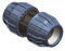 Elysee PP-Fitting, Klemmkupplung, Kupplung gerade für PE-Rohr, 16mm - 50mm, DVGW, Trinkwasserzertifiziert, Größe: 25mm