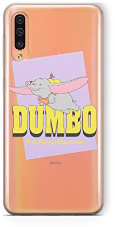 Original und Offiziell Lizenziertes Disney Dumbo Handyhülle für Samsung A50, Samsung A50s, Samsung A30s, Case, Hülle, Cover aus Kunststoff TPU-Silikon, schützt vor Stößen und Kratzern