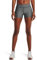 Under Armour Damen HG Armour Mid Rise Shorty atmungsaktive Sport Shorts schnelltrocknende Sporthose mit Kompression, Charcoal Light Heather/Black, S EU