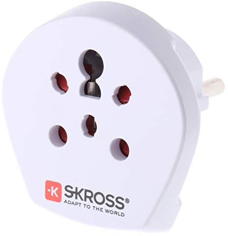 RS PRO Reiseadapter, Dänemark, Indien, Israel - Europa, Mehrere Länder, Europabuchse