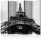 murando Raumteiler Foto Paravent Stadt 225x172 cm beidseitig auf Vlies-Leinwand Bedruckt Trennwand Spanische Wand Sichtschutz Raumtrenner Design Paris Frankreich France Eiffelturm City n-A-0813-z-c
