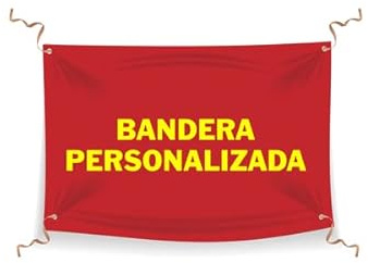 Bandera Personalizada de 70x100 o 150x100 cm con Fotos, Logos, Texto y Mensajes Personalizados (150 x 100 cm)