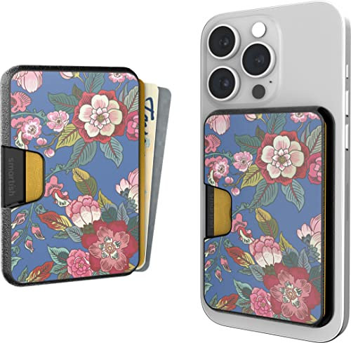 Smartish MagSafe Wallet Side Hustle Hard Shell Card Holder Floral