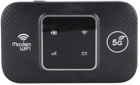 M9 LED Tragbarer WLAN-Reiserouter, 300 Mbit/s 4G LTE WLAN Mobiler Hotspot für Europa, Bis zu 10 WLAN-Benutzer, WPA WPA2 WLAN-Verschlüsselung, WLAN-Internet-Repeater, 3000 MAh