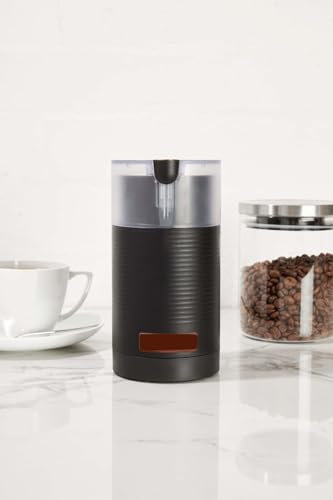 Black & Copper Coffee Grinder - Grinding Mill - Nuts, Spice, Herb, Seed, Bean Grinder - 60g Capacity Coffee Grinder Electric - Stainless-Steel - 150W Motor